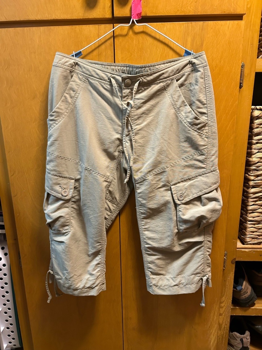 The North Face Khaki Outdoor Cargo Capri Pants